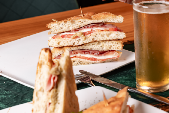 Las focaccias de Salotto Italiano