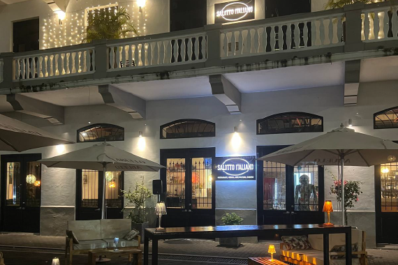 La terraza de Salotto Italiano